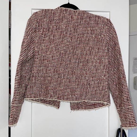 IRO Tweed Pattern Evening Jacket (size 38) - Picture 5 of 7